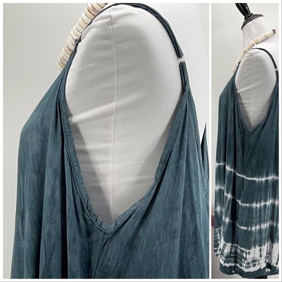 Kau wela ~ Coastal Beach Summer Mini Romper Gypsy Wide Leg Shorts - Picture 6 of 14